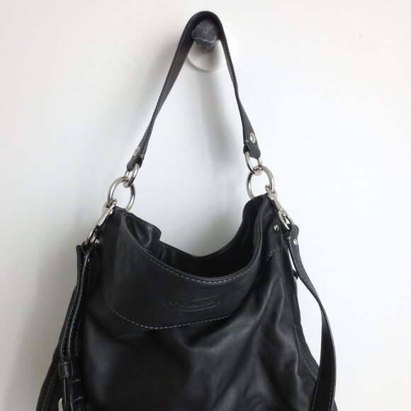 COACH 1941 ZOE LEATHER CONVERTIBLE HOBO SHOULDER BAG - Picture 3 of 9